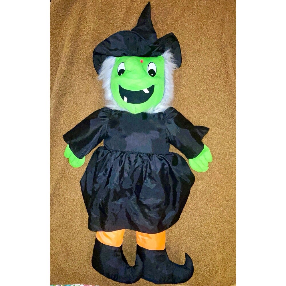 Goffa Halloween Stuffed Witch vintage 52” approx.